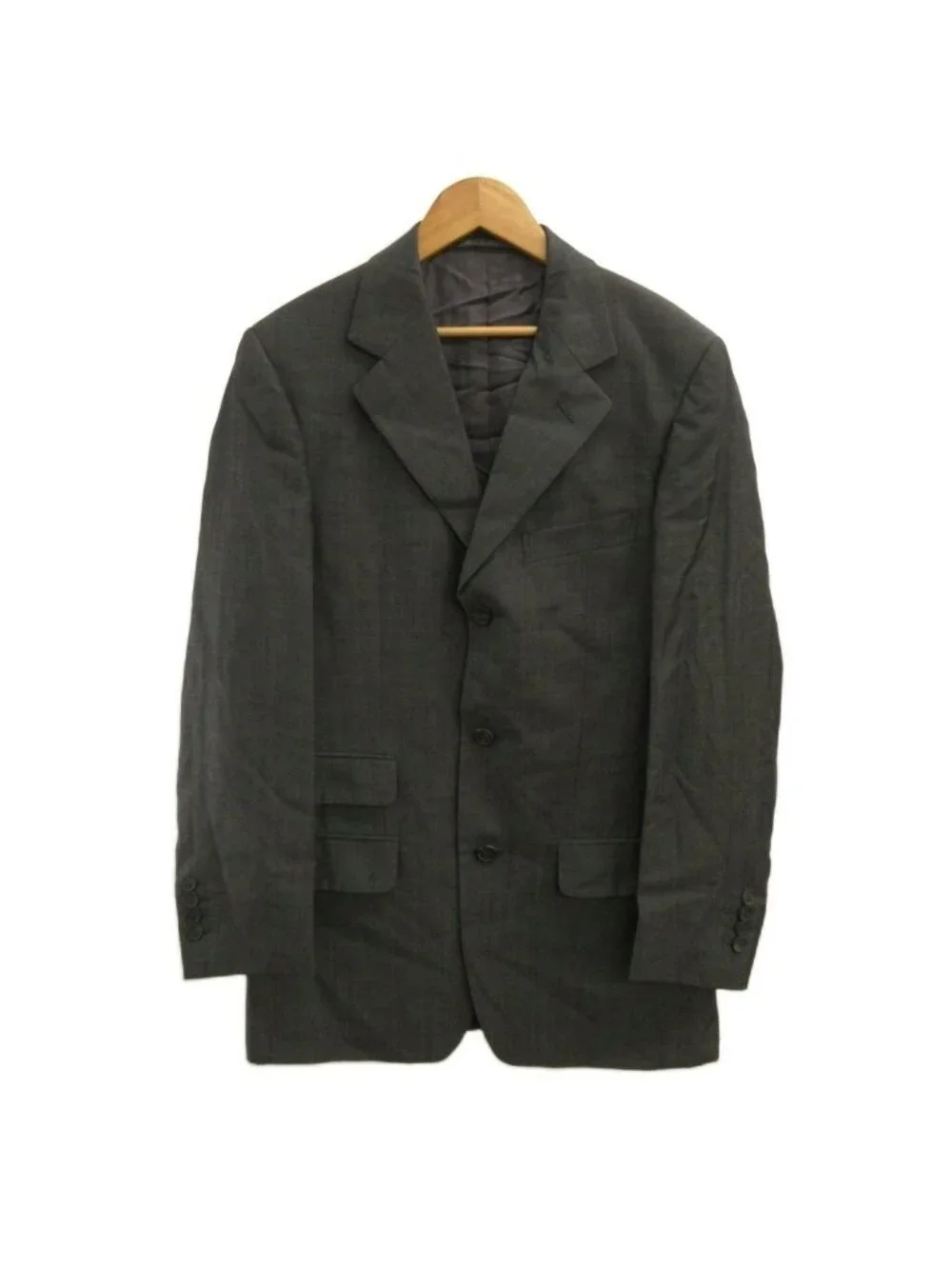 Gucci Suit Set Top and Bottom Tailored Jacket Wool Single Fully Lined Side Vent